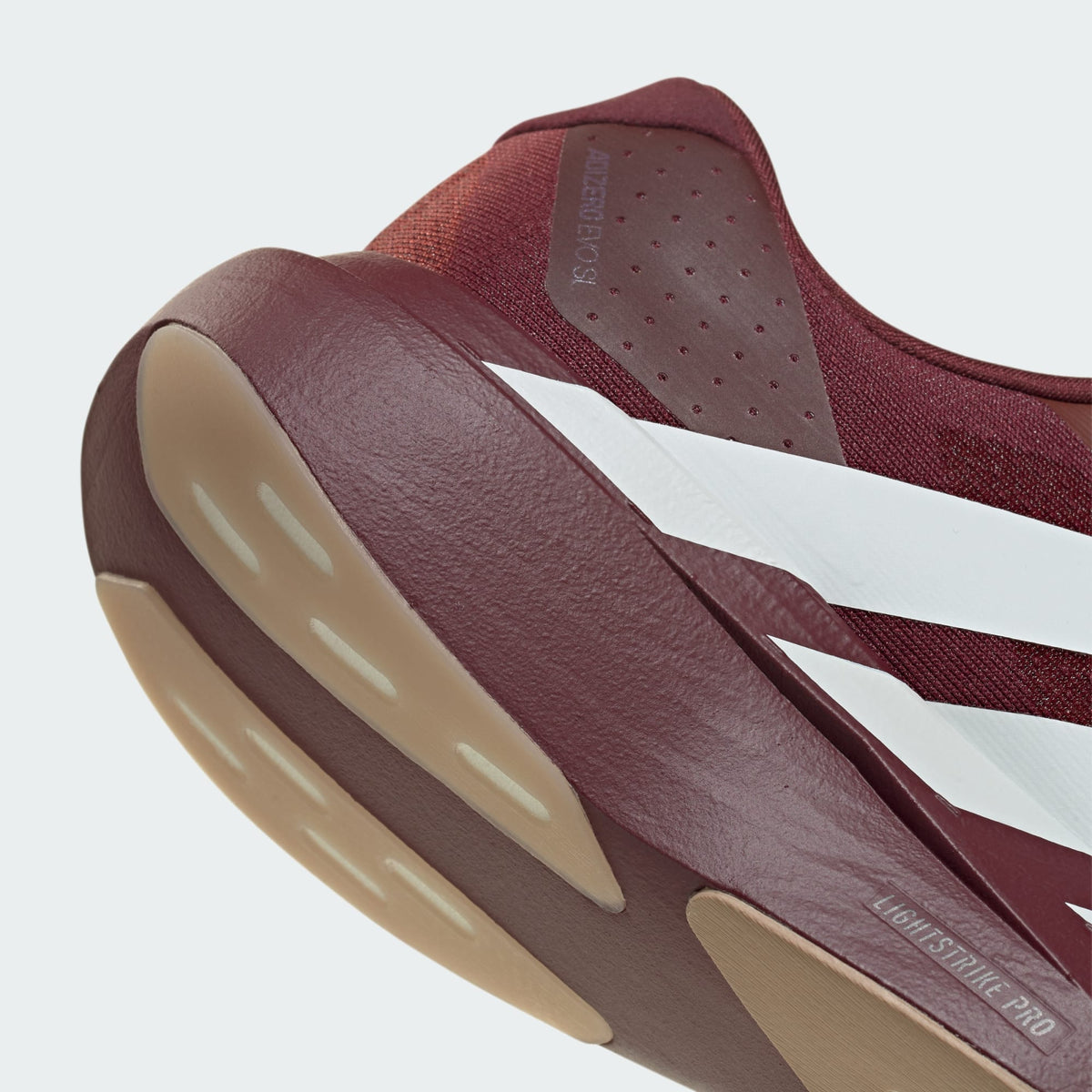 ADIZERO EVO SL "Shadow Red / Off White / Iron Metallic"