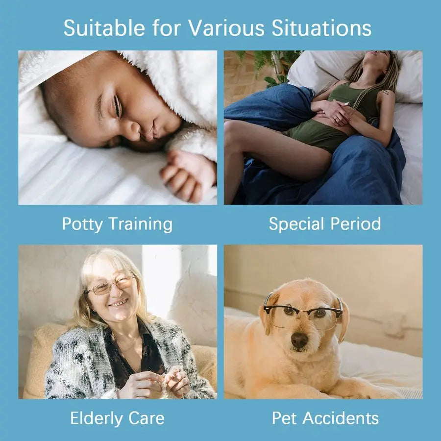 Pack Twin Mattress Protector,Zippered Fully Encased Waterproof Cover, Urine and Liquid Proof Encasement for Kids and Pets, Fits