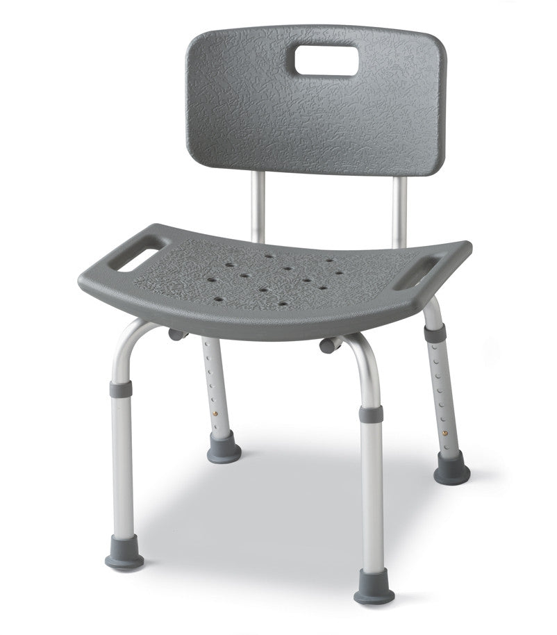 Aluminum Bath Benches with Back