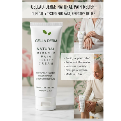 CELLA-DERM Relief Cream - 3 oz
