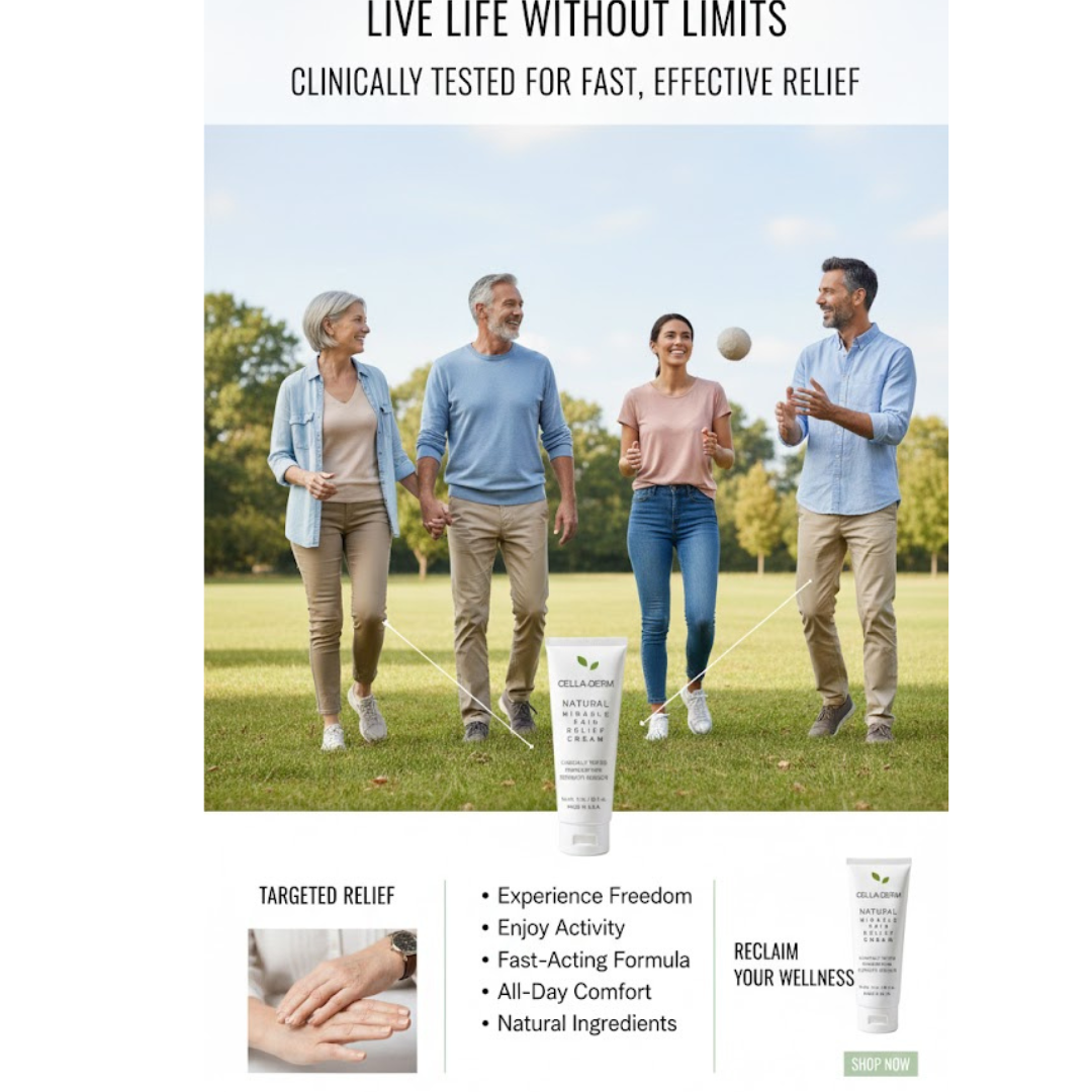 CELLA-DERM Relief Cream - 3 oz