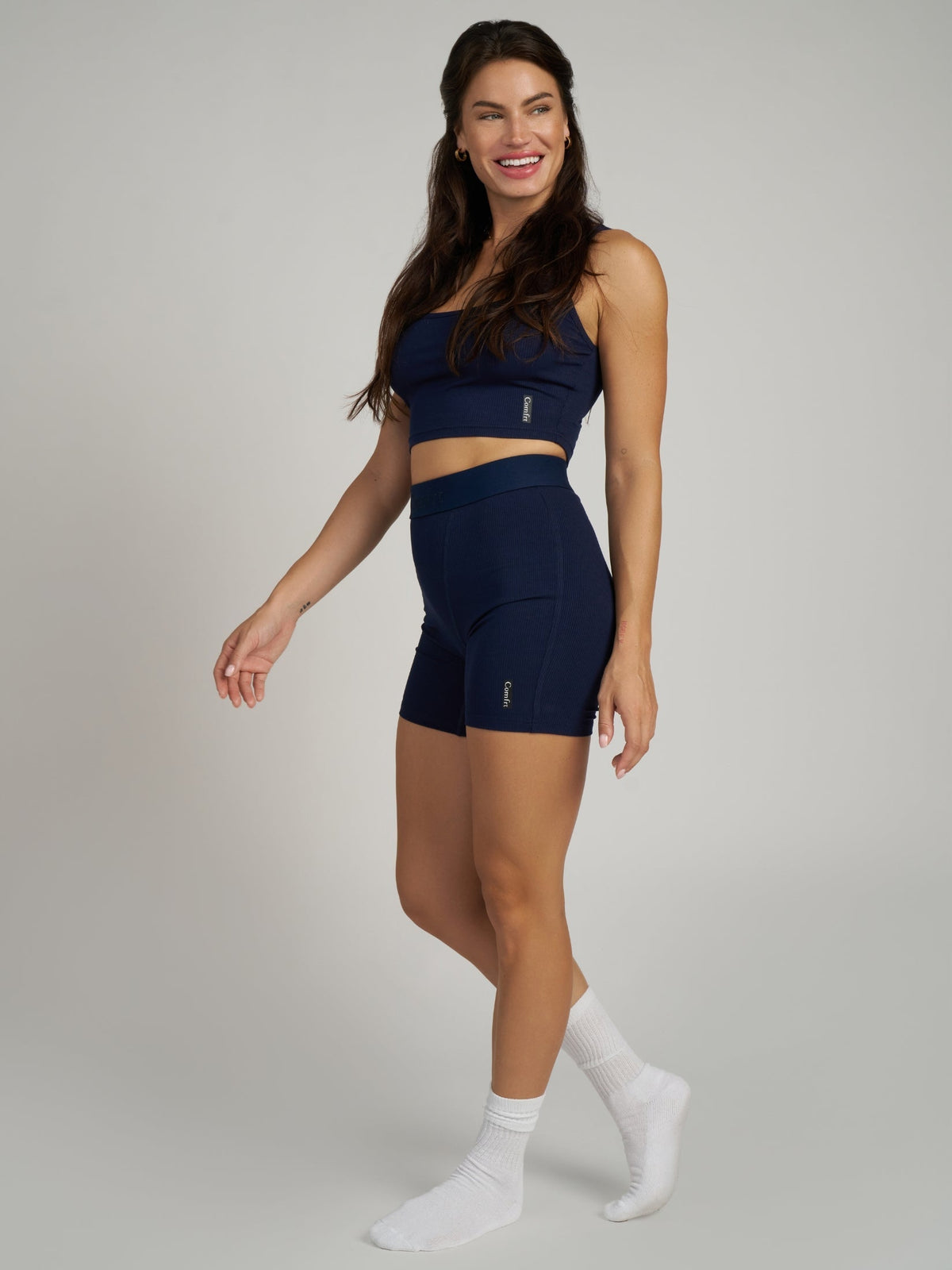 Rib Contour Crop Tank