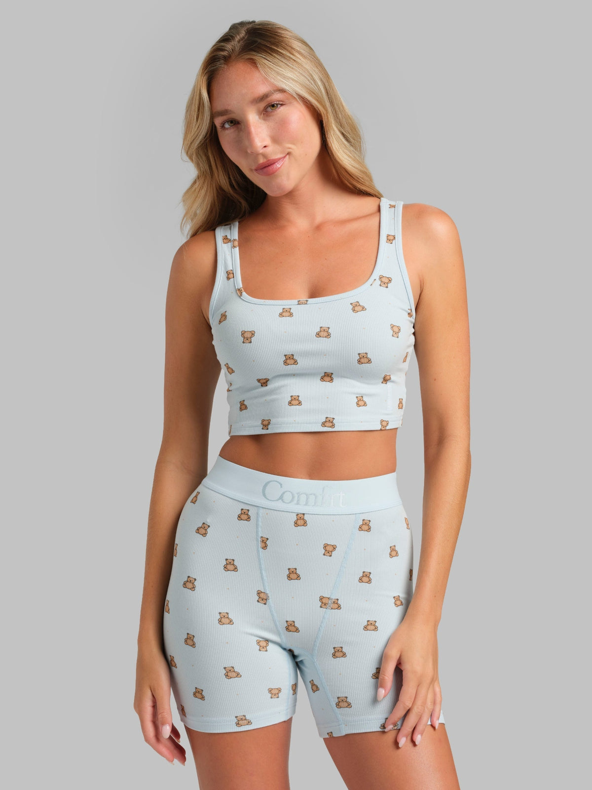 Rib Contour Crop Tank