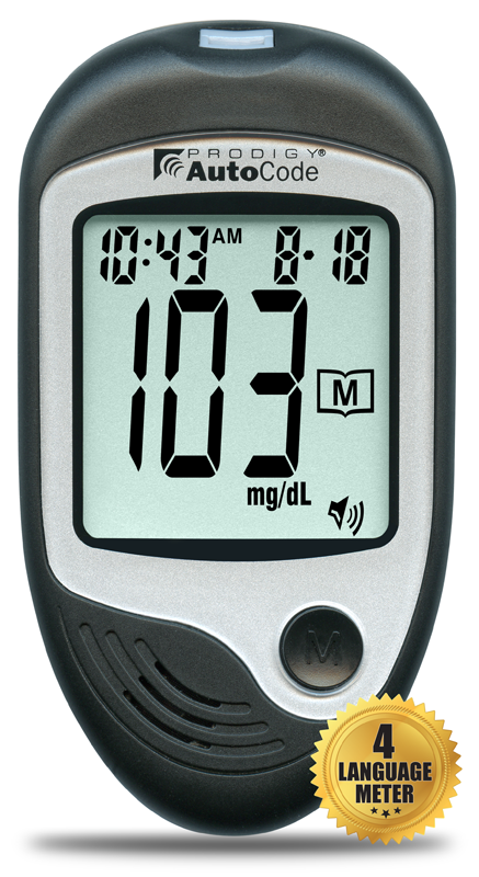 Prodigy AutoCode® talking blood glucose meter