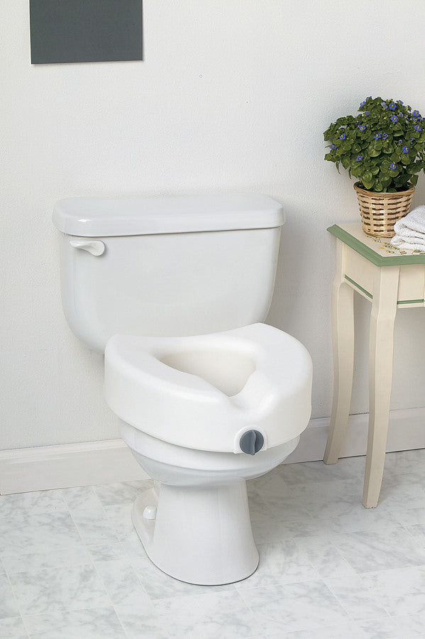 Elevated Toilet Seat with Arms