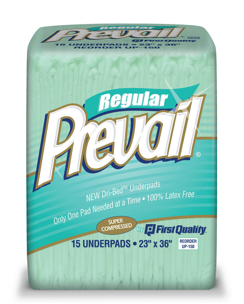 Prevail Dri-Bed Super Compressed Fluff Underpads [CASE]