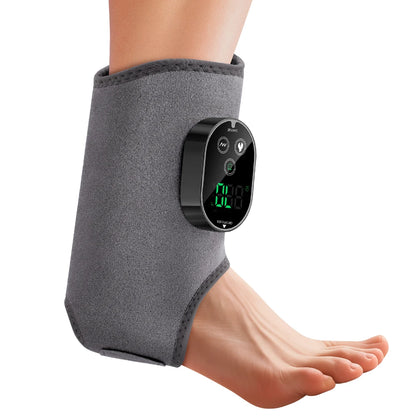 Dual Motor Foot Heat Massager 6 Levels Heating 3 Vibration Massage Foot and Ankle Joint Hot Compress Protection Support Tool