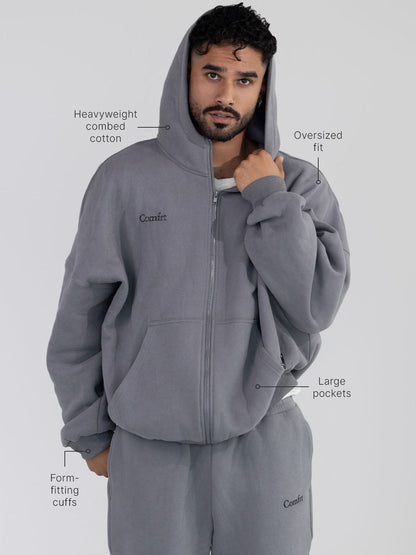 Cloud Zip Hoodie – Mega