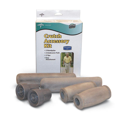 Crutch Replacement Part Kit, Gray