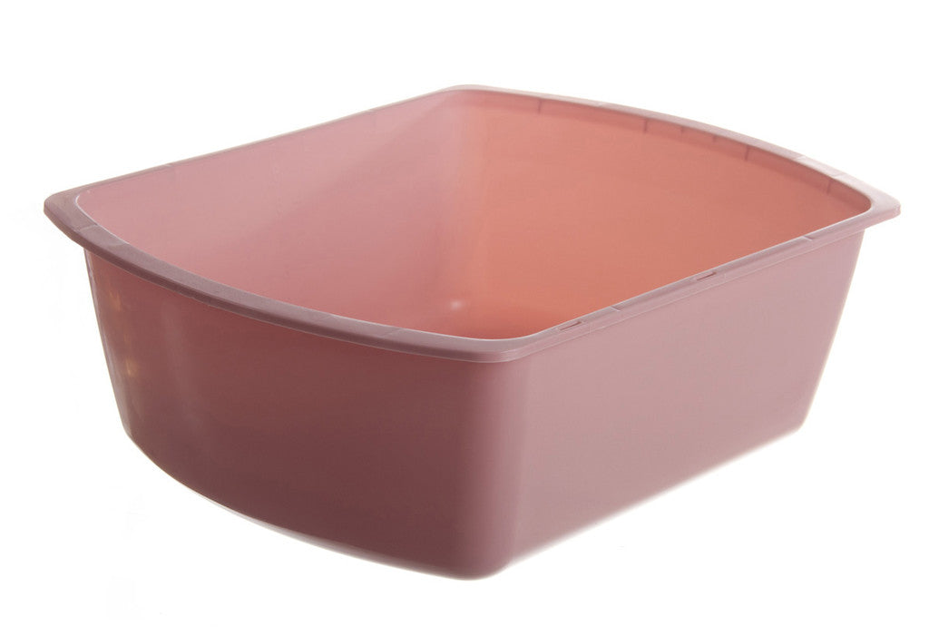 Rectangular Plastic Washbasins,Mauve,8