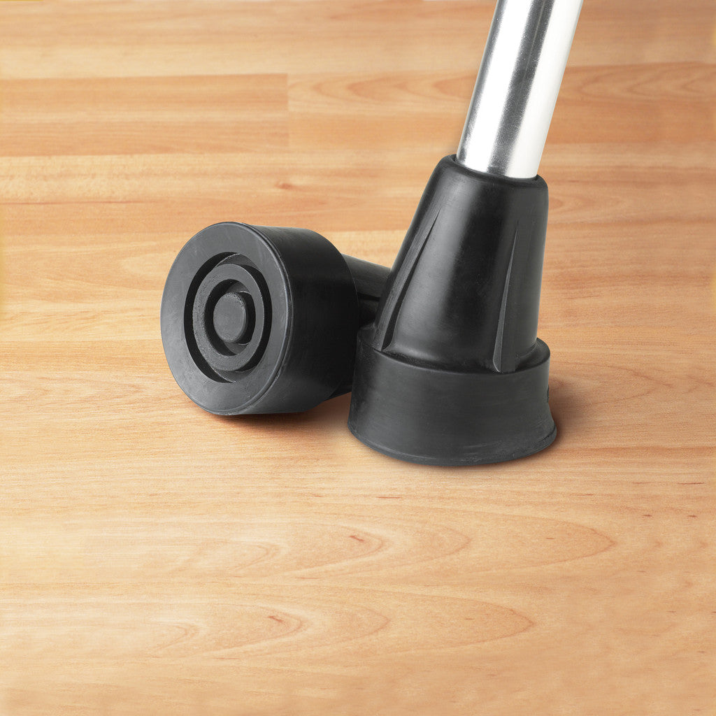 Cane Replacement Tips, Black [CASE of 6]