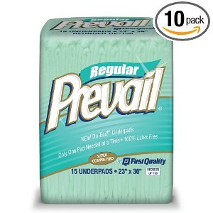 Prevail Dri-Bed Super Compressed Fluff Underpads [CASE]