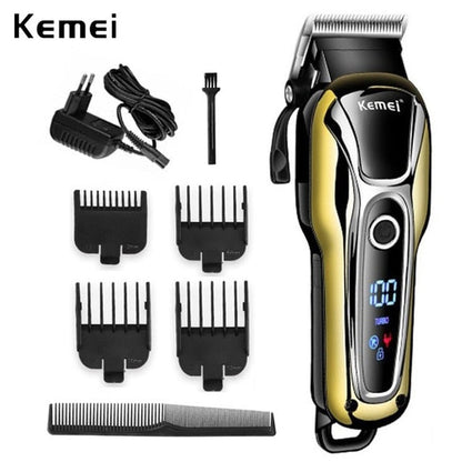 Kemei trimmer professional hair clipper Hair cutting machine hair trimmer electric haircut machine hair Hairdresser tools 5