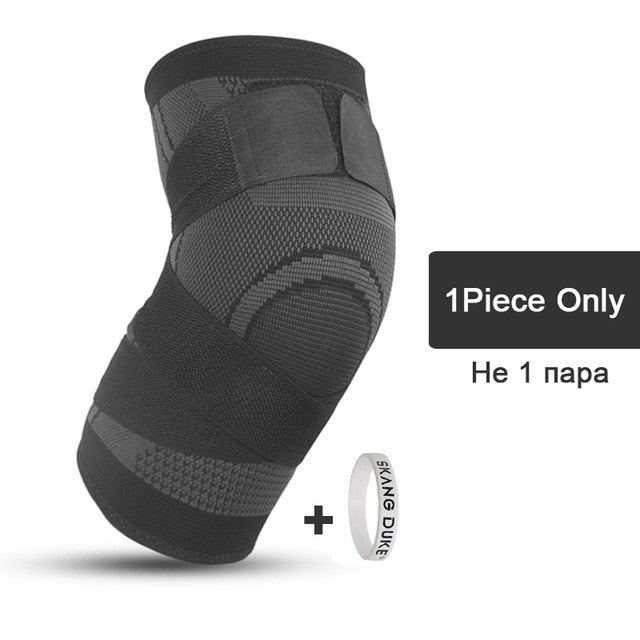 SKDK 1PC Non-Slip Knee Brace Compression Knee Sleeve Sports Knee Pad Running Basketball Fitness Cycling Tennis Knee Support