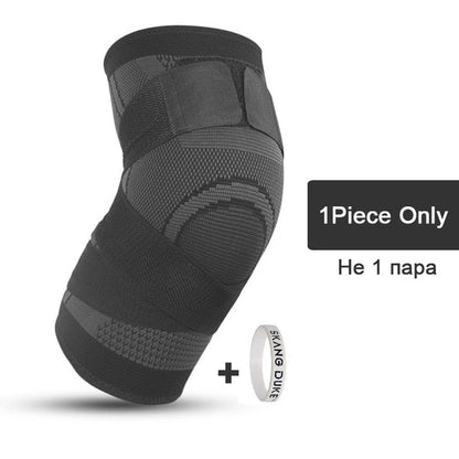 SKDK 1PC Non-Slip Knee Brace Compression Knee Sleeve Sports Knee Pad Running Basketball Fitness Cycling Tennis Knee Support