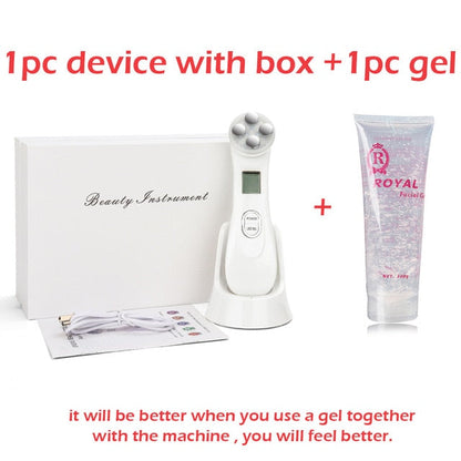 Deciniee Facial Skin Care RF EMS Electroporation LED Photon Light Therapy Beauty Anti Aging Face Lifting Tightening dropshipping