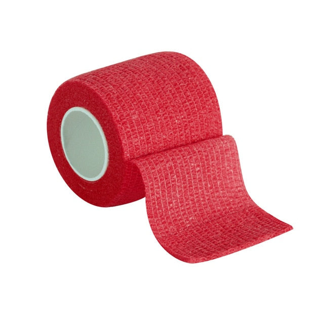 Sport Waterproof Medical Therapy Self Adhesive Bandage Muscle Tape Finger Joints Wrap First Aid Kit Pet Elastic Bandage