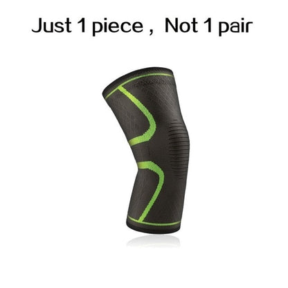 1 PC Elastic Knee Pads Nylon Sports Fitness Kneepad Protective Gear Patella Brace Support Running Basketball Volleyball
