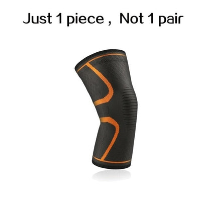 1 PC Elastic Knee Pads Nylon Sports Fitness Kneepad Protective Gear Patella Brace Support Running Basketball Volleyball