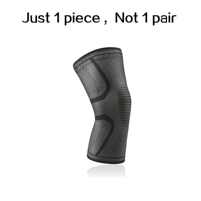 1 PC Elastic Knee Pads Nylon Sports Fitness Kneepad Protective Gear Patella Brace Support Running Basketball Volleyball