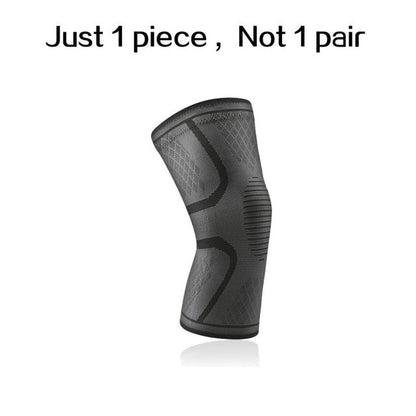 1 PC Elastic Knee Pads Nylon Sports Fitness Kneepad Protective Gear Patella Brace Support Running Basketball Volleyball