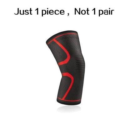 1 PC Elastic Knee Pads Nylon Sports Fitness Kneepad Protective Gear Patella Brace Support Running Basketball Volleyball