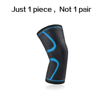 1 PC Elastic Knee Pads Nylon Sports Fitness Kneepad Protective Gear Patella Brace Support Running Basketball Volleyball