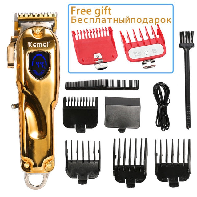 Kemei trimmer professional hair clipper Hair cutting machine hair trimmer electric haircut machine hair Hairdresser tools 5