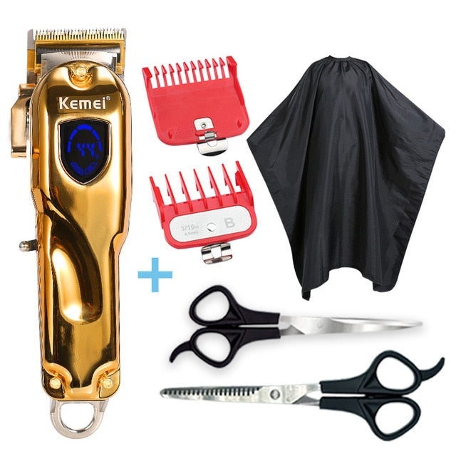 Kemei trimmer professional hair clipper Hair cutting machine hair trimmer electric haircut machine hair Hairdresser tools 5