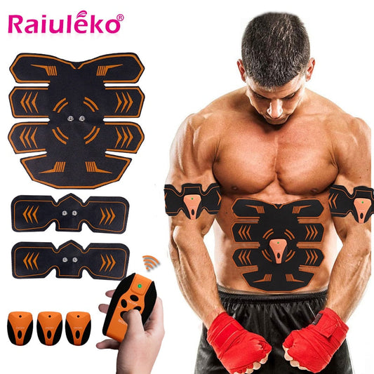 Smart Electrical Stimulator Massager Wireless Buttocks Abdominal  EMS ABS Stimulator Fitness Body Slimming Relax Massager