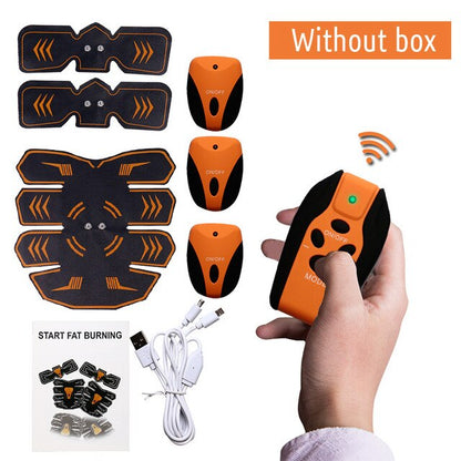 Smart Electrical Stimulator Massager Wireless Buttocks Abdominal  EMS ABS Stimulator Fitness Body Slimming Relax Massager