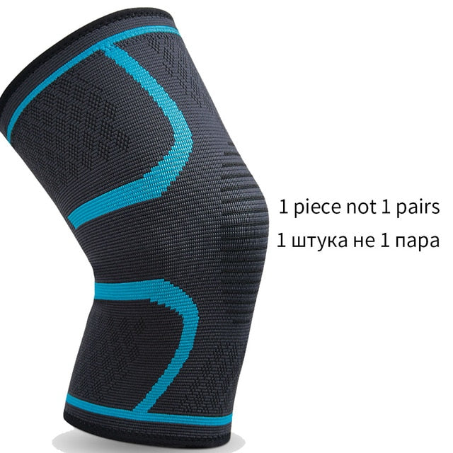 SKDK 1PC Non-Slip Knee Brace Compression Knee Sleeve Sports Knee Pad Running Basketball Fitness Cycling Tennis Knee Support
