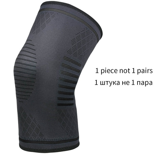 SKDK 1PC Non-Slip Knee Brace Compression Knee Sleeve Sports Knee Pad Running Basketball Fitness Cycling Tennis Knee Support