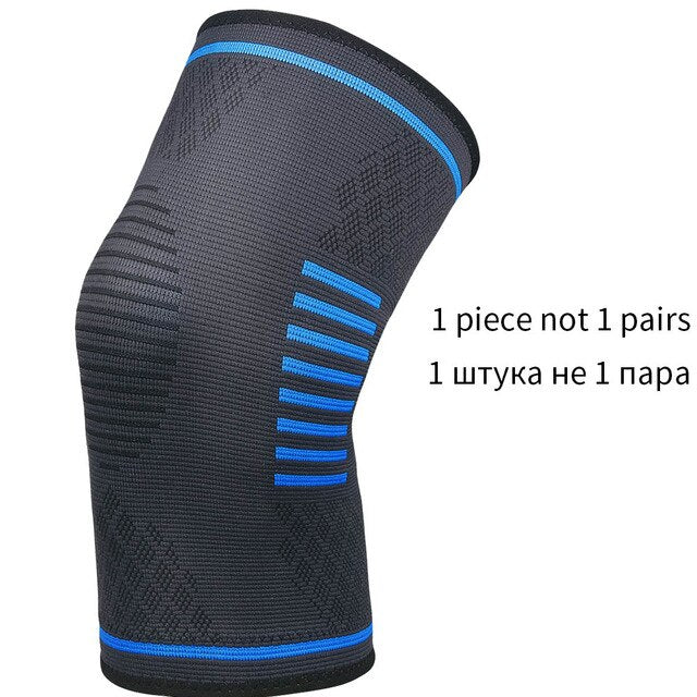 SKDK 1PC Non-Slip Knee Brace Compression Knee Sleeve Sports Knee Pad Running Basketball Fitness Cycling Tennis Knee Support