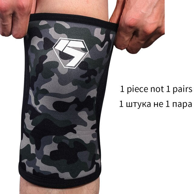 SKDK 1PC Non-Slip Knee Brace Compression Knee Sleeve Sports Knee Pad Running Basketball Fitness Cycling Tennis Knee Support