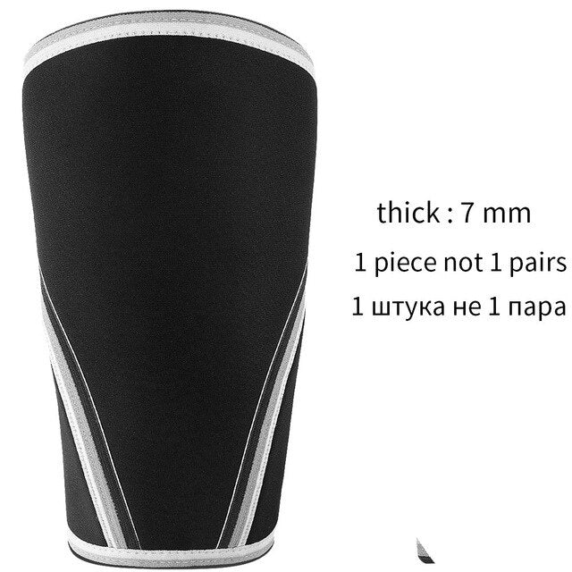 1PC Pressurized Sports Knee Brace Support Elastic Breathable Basketball  Knee Pad Fitness Gear Volleyball Running Knee Protector