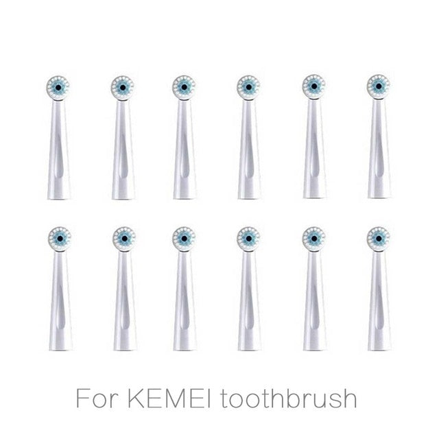 Kemei KM - 908 Smart Inductive Rechargeable Automatic Toothbrush Head Replacement Oral Hygiene Dental Care 4