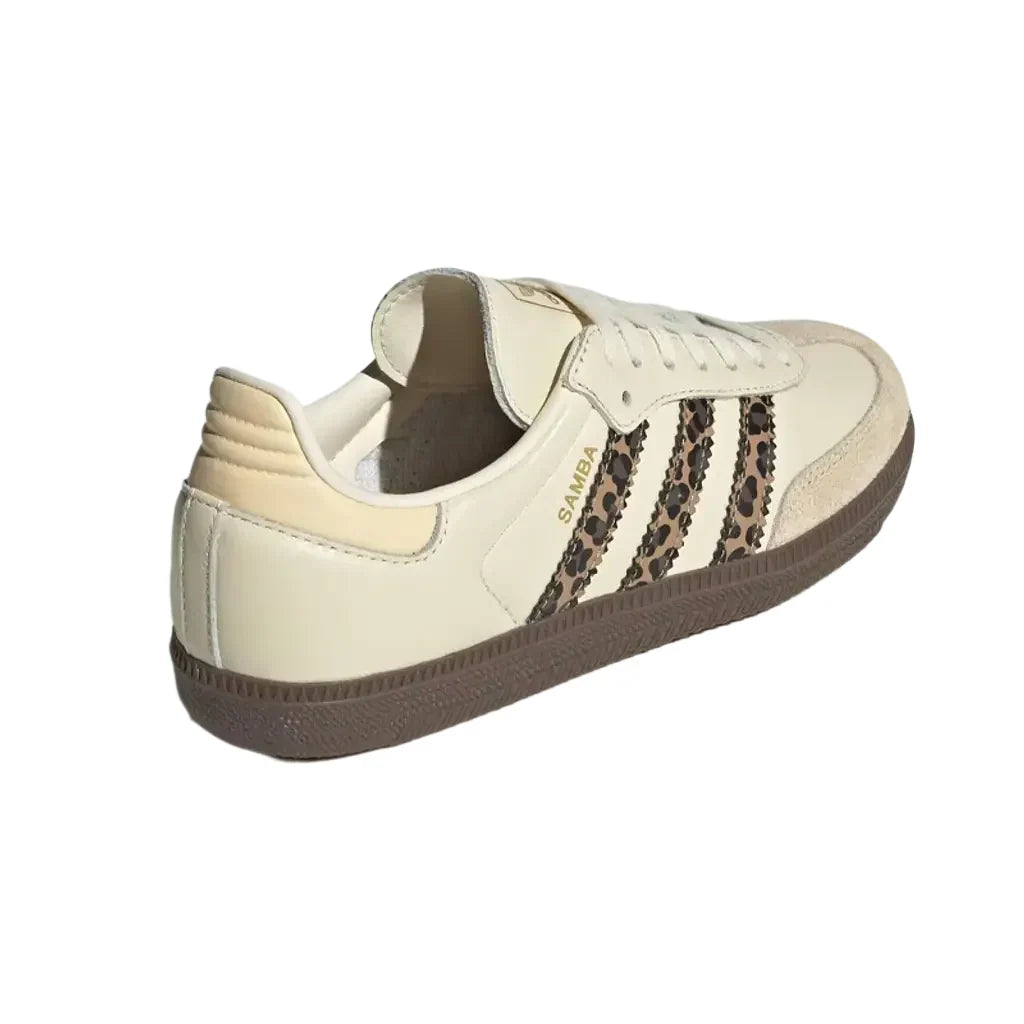 Samba OG GS Leopard Cream White